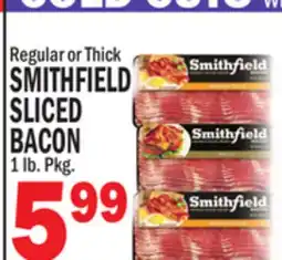 C Town SMITHFIELD SLICED BACON offer