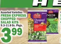 C Town FRESH EXPRESS CHOPPED SALAD KITS offer