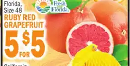 C Town RUBY RED GRAPEFRUIT offer