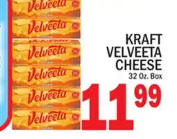 C Town KRAFT VELVEETA CHEESE offer