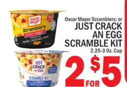 C Town JUST CRACK AN EGG SCRAMBLE KIT offer