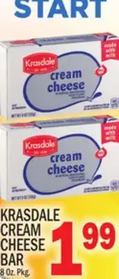 C Town KRASDALE CREAM CHEESE BAR offer