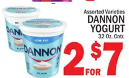 C Town DANNON YOGURT offer