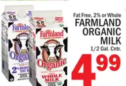 C Town FARMLAND ORGANIC MILK offer