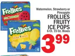 C Town FROLLIES FRUITY ICE POPS offer