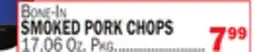 C Town BONe-iN SMOKED PORK CHOPS offer
