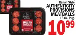 C Town AUTHENTICITY PROVISIONS MEATBALLS offer