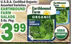 C Town EARTHBOUND FARM SALADS offer