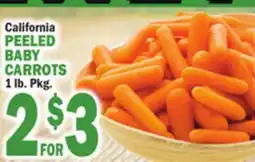 C Town PEELED BABY CARROTS 1 lb. Pkg offer