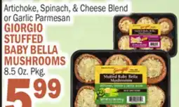 C Town GIORGIO STUFFED BABY BELLA MUSHROOMS offer