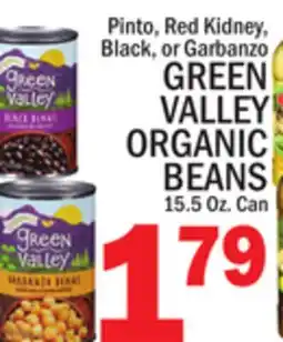 C Town GREEN VALLEY ORGANIC BEANS offer