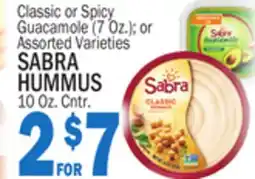 C Town SABRA HUMMUS 10 Oz. Cntr offer