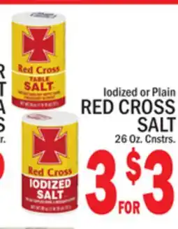 C Town RED CROSS SALT offer