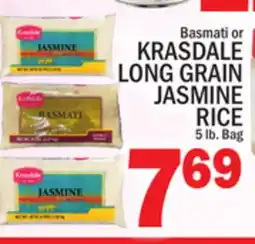 C Town KRASDALE LONG GRAIN JASMINE RICE offer