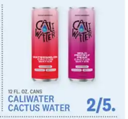Kings Food Markets CALIWATER CACTUS WATER offer