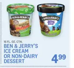 Kings Food Markets BEN & JERRY'S ICE CREAM OR NON-DAIRY DESSERT offer