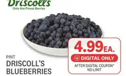 Kings Food Markets DRISCOLL'S BLUEBERRIES offer