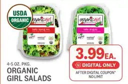 Kings Food Markets ORGANIC GIRL SALADS offer