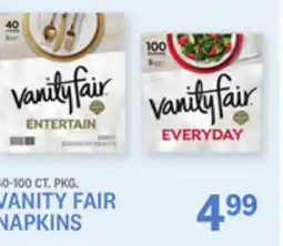Kings Food Markets VANITY FAIR NAPKINS offer