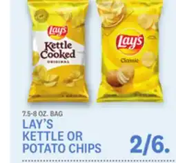 Kings Food Markets LAY'S KETTLE OR POTATO CHIPS offer
