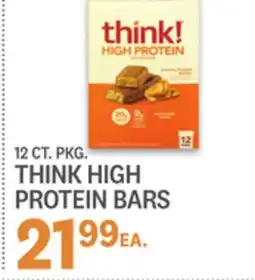 Kings Food Markets THINK HIGH PROTEIN BARS offer