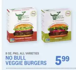 Kings Food Markets NO BULL VEGGIE BURGERS offer