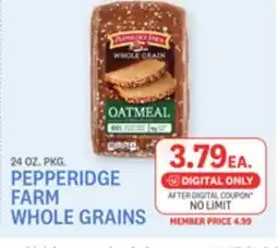 Kings Food Markets PEPPERIDGE FARM WHOLE GRAINS offer