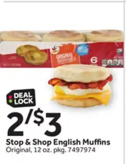 Stop&Shop Stop & Shop English Muffins offer