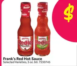 Stop&Shop Frank's Red Hot Sauce offer