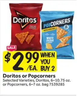 Stop&Shop Doritos or Popcorners offer