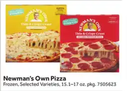 Stop&Shop Newman's Own Pizza offer