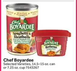 Stop&Shop Chef Boyardee offer