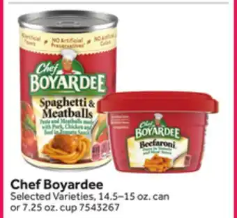 Stop&Shop Chef Boyardee offer