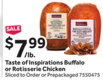 Stop&Shop Taste of Inspirations Buffalo or Rotisserie Chicken offer