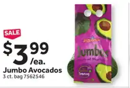 Stop&Shop Jumbo Avocados offer