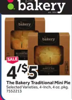 Stop&Shop The Bakery Traditional Mini Pie offer