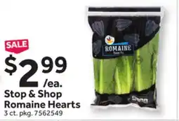 Stop&Shop Stop & Shop Romaine Hearts offer