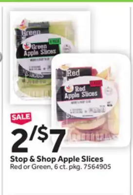 Stop&Shop Stop & Shop Apple Slices offer