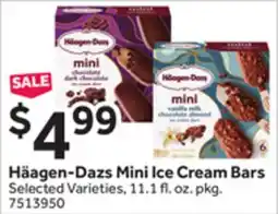 Stop&Shop Häagen-Dazs Mini Ice Cream Bars offer