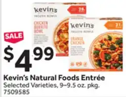 Stop&Shop Kevin's Natural Foods Entrée offer