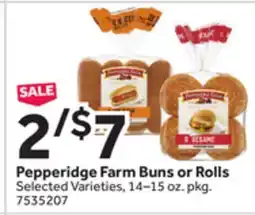 Stop&Shop Pepperidge Farm Buns or Rolls offer