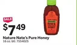 Stop&Shop Nature Nate's Pure Honey offer