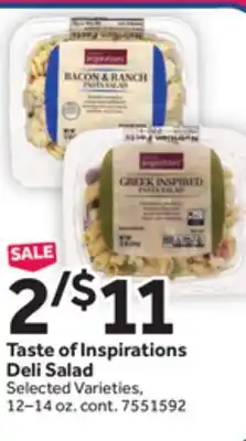 Stop&Shop Taste of Inspirations Deli Salad offer