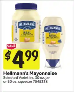 Stop&Shop Hellmann's Mayonnaise offer