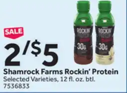 Stop&Shop Shamrock Farms Rockin' Protein offer
