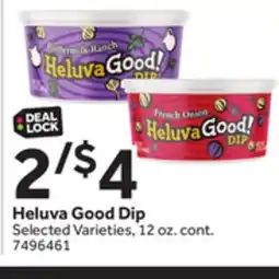 Stop&Shop Heluva Good Dip offer