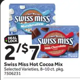 Stop&Shop Swiss Miss Hot Cocoa Mix offer