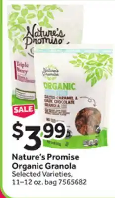 Stop&Shop Nature's Promise Organic Granola offer