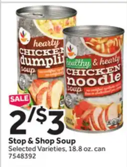 Stop&Shop Stop & Shop Soup offer