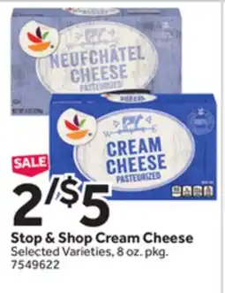 Stop&Shop Stop & Shop Cream Cheese offer